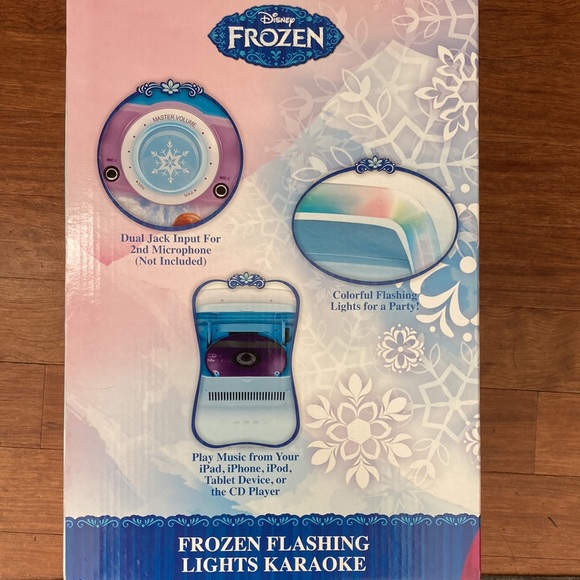 Disney Portable Audio & Video Disney Frozen Flashing Lights Karaoke
